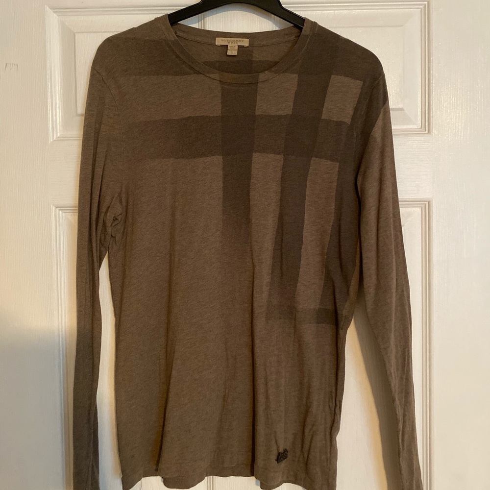 Burberry Men’s Long Sleeve Graphic Tee